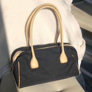 Vintage Benetton Canvas Shoulder Bag
